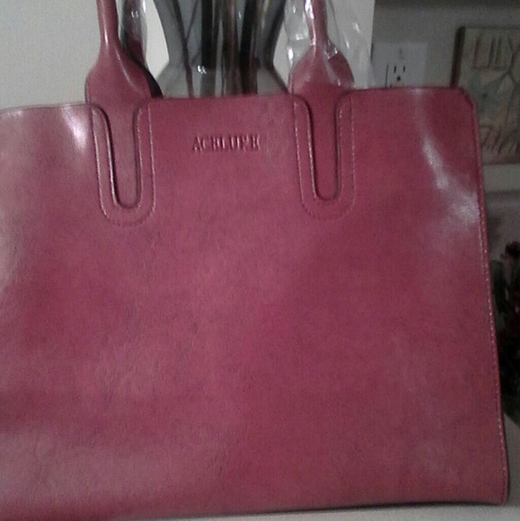 Brown  oil wax  Leather bag - Picture 4 of 6